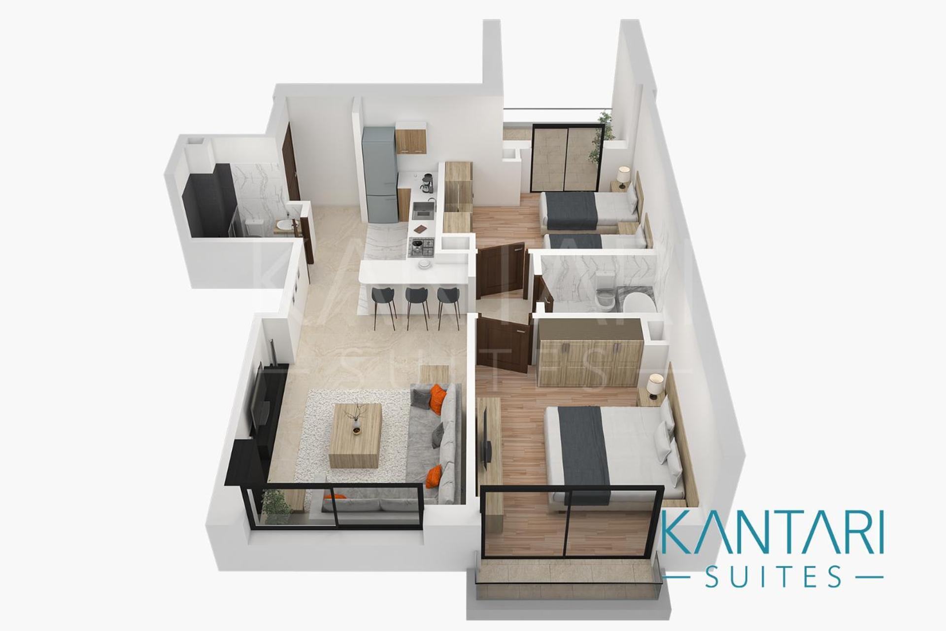 Kantari Suites Beiroet Buitenkant foto