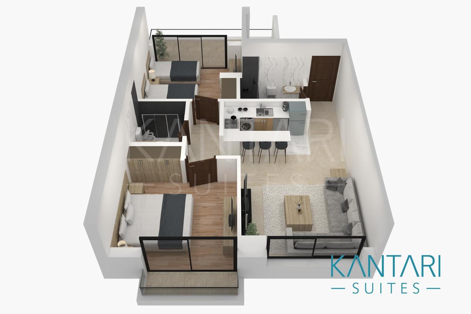 Kantari Suites Beiroet Buitenkant foto