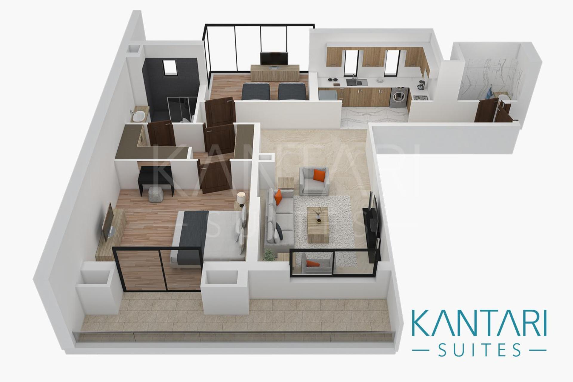 Kantari Suites Beiroet Buitenkant foto