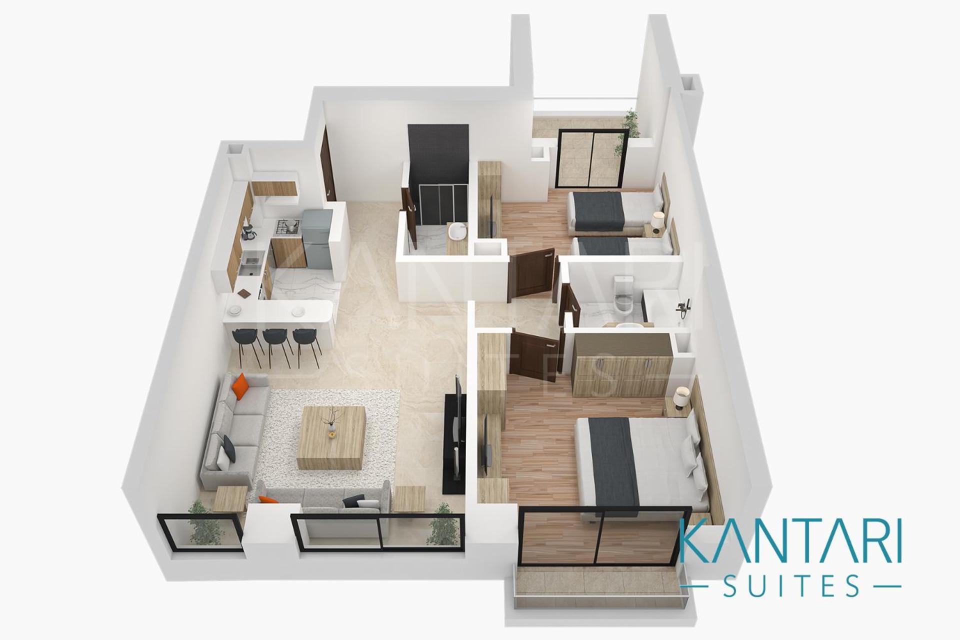 Kantari Suites Beiroet Buitenkant foto
